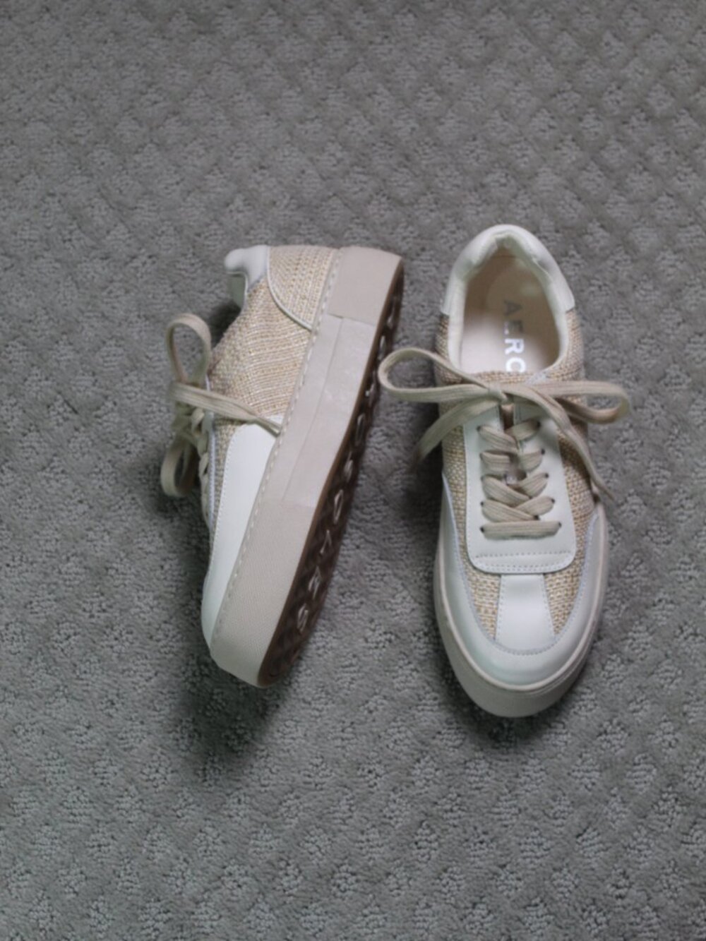 Aerosoles Women's Size 7 Bramston Fashion Sneaker Comfort Woven